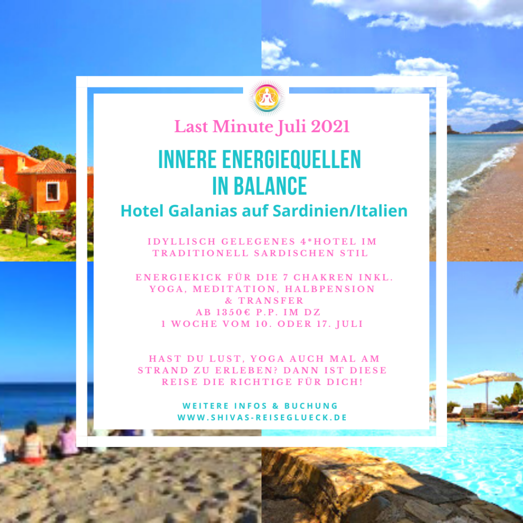 Yogareise Italien Sardinien